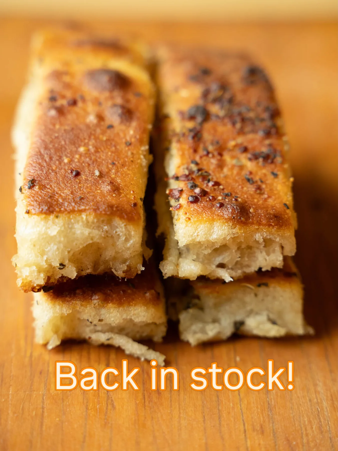 Old Friend scratch-made breadsticks